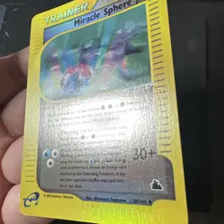 Miracle Sphere B 130/144 Reverse Holo LP Pokemon Card - Image 3