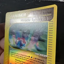 Miracle Sphere B 130/144 Reverse Holo LP Pokemon Card - Image 4