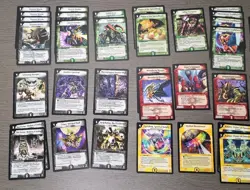 Vintage Duel Masters TCG Card Lot Wizards Of The Coast DM 09 Fatal 53 Cards - Image 2