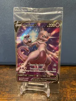 Mewtwo V Sealed Pokemon Card - Sword & Shield Promo - SWSH229 - Image 1
