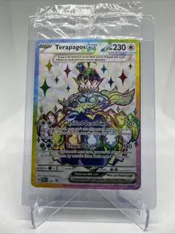 Pokemon TCG Terapagos EX 165 Black Star Promo Card NM Condition Sealed - Image 1