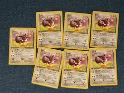 Eevee Jungle First Edition Pokemon Trading Card Game NM Condition - Image 1