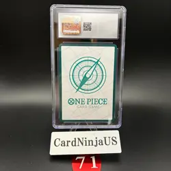 CGC GEM MINT 10 DON !! Card Gold Frame Hawk-Eyes Mihawk ONE PIECE Card Game 71 - Image 2