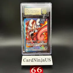 CGC PRISTINE 10 Usopp L OP10-042 BASE SHOP Limited Card 66 Collection vol.1 - Image 1