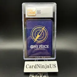 CGC MINT 9 Sanji SR OP10-005 Flagship Battle Promo ONE PIECE Card Japanese 2025 - Image 2