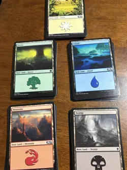 Magic The Gathering: 100 Basic Land Cards - 20 of Each Type - MTG Cards - Image 1