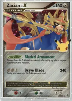Zacian LV. X Promo SWSH: Sword & Shield Promo Cards SWSH135 NM Holo - Image 1