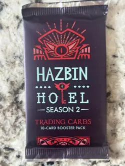 HAZBIN HOTEL Season 2 Trading Cards 1st Edition Booster Pack Lot Of 30 Sealed - Image 2