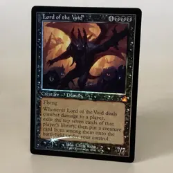 MTG Lord of the Void - Foil Retro Frame - RVR NM - Image 1