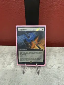 Forge Anew - 0760 - SURGE FOIL - Borderless - MTG - Lord Of The Rings - Image 1