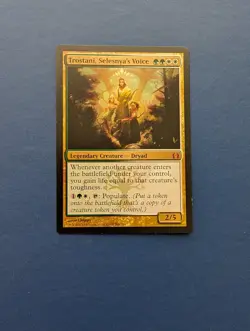 MTG Trostani, Selesnya's Voice: Return to Ravnica #206 – EX-MT+ - Image 1