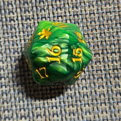 Bloomburrow Oversized Dice D20 Life Counter - Magic the Gathering - Image 1