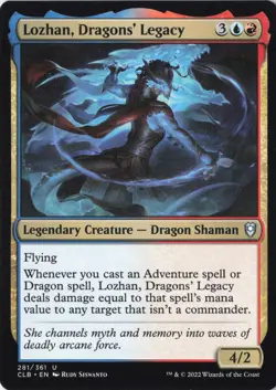 Lozhan, Dragons' Legacy Commander Legends: Battle for Baldur's Gate Regular NM 2 - Image 1