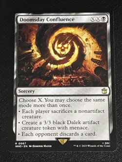 MTG Universes Beyond: Doctor Who Doomsday Confluence 0067 NM Rare - Image 1