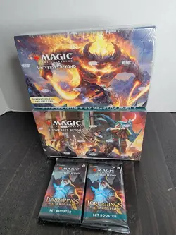 MTG Lord of the Rings Tales of Middle Earth Set Booster Box Draft English LotR - Image 1