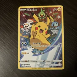 Pikachu SWSH020 SWSH: Sword & Shield Promo Cards Holo - Image 1