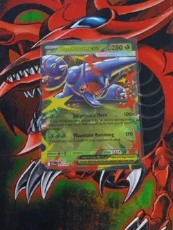 Mega Heracross ex - 004/094 - Double Rare - Phantasmal Flames Pokemon NM - Image 1