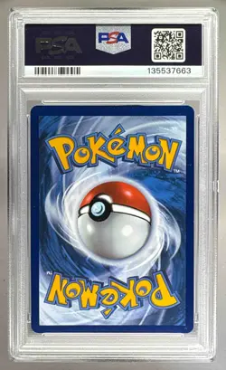 7663 Tepig 2025 Pokemon White Flare #011 Master Ball Reverse Holo Common PSA 9 - Image 2