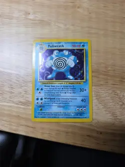 Pokemon TCG Poliwrath Base Set 13/102 Holo 1999-2000 Wizards Base Set Copyright - Image 1