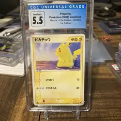 Pikachu Pokemon 2003 Japanese Miracle Of The Desert 022/053 - Image 1