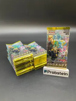 Lot of (50) Pokemon TCG Korean S6a Eevee Heroes Booster Packs SEALED #2 - Image 1