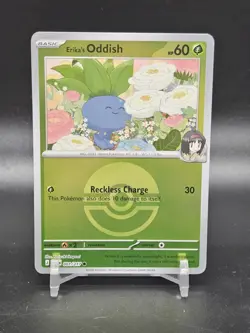 Erika's Oddish Pokeball Reverse Holo 001/217 - Ascended Heroes ASC Pokemon NM/M - Image 1