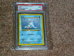 1999 POKEMON GAME SEEL SHADOWLESS #41 PSA 9 MINT - Image 1