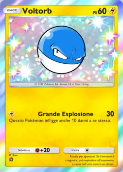✅ Pokemon TCG Pocket - 🔥 VOLTORB SHINY 🔥 ITA - Image 1