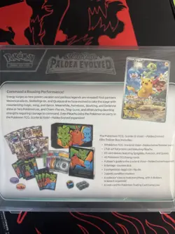 Pokemon TCG Paldea Evolved Elite Trainer Box ETB Factory Sealed English - Image 2