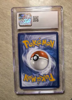 CGC 9 - ERROR (Insuff. Ink) Mew ex 232/091 SIR SV Paldean Fates (1) - Pokemon - Image 2