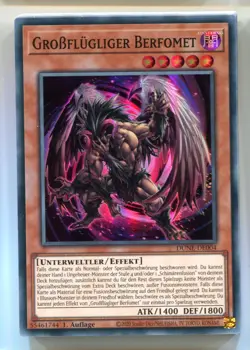 Yu-Gi-Oh! Großflugel Berfomet Super Rare DUNE-DE004 - Image 1