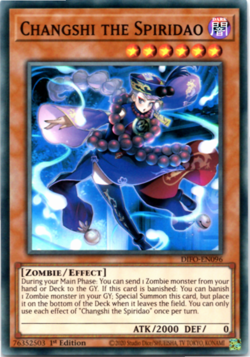 Changshi the Spiridao - DIFO-EN096 - Super Rare - 1st Edition Yugioh - Image 1