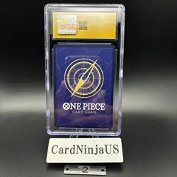 CGC PRISTINE 10 Luffy ST21-014 One Piece Magazine Weekly Shonen Jump Promo TCG 2 - Image 2