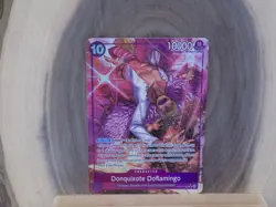2025 One Piece The Azure Sea's Seven Donquixote Doflamingo #OP14-069 Foil - Image 1