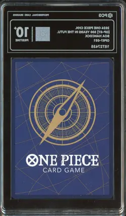 2024 One Piece Chinese OP07 Manga Alternate Art Boa Hancock PCG 10 PRISTINE - Image 3