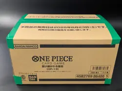 One Piece Japanese OP-13 Carrying On His Will Booster Box Case Sealed - Image 4