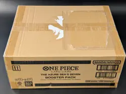 One Piece OP14-EB04 The Azure Sea's Seven English 12 Booster Box Case Sealed - Image 3