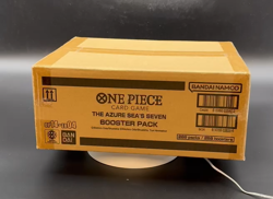 Lot of (12) One Piece English OP14 The Azure Sea's Seven Booster Case Sealed - Image 2