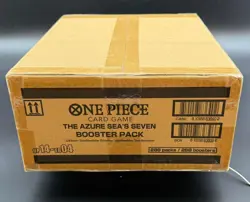 Lot of (12) One Piece English OP14 The Azure Sea's Seven Booster Case Sealed - Image 3