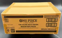 Lot of (12) One Piece English OP14 The Azure Sea's Seven Booster Case Sealed - Image 4