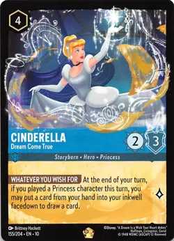 Cinderella Dream Come True 155/204 Whispers in the Well Disney Lorcana - Image 1