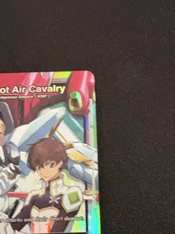 Union Arena Code Geass Lancelot Air Cavalry UE04BT/CGH-1-060 SR Foil Card NM - Image 2
