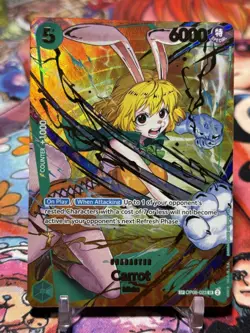 CARROT - One Piece OP08-023 - SP Special Super Rare SR - Premium Booster Vol. 2 - Image 1