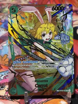 CARROT - One Piece OP08-023 - SP Special Super Rare SR - Premium Booster Vol. 2 - Image 1