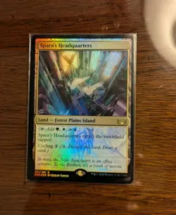 Magic The Gathering Spara's Headquarters Foil Card Streets Of New Capenna NM-MT - Image 1