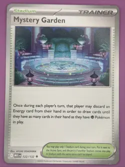Mystery Garden 122/132 Mega Evolution Regular Finish Pokemon Card - Image 1