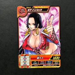 S5055 Boa Hancock TW3-45 Japanese One Piece Treasure World Carddass Card YF9 - Image 1