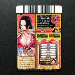 S5055 Boa Hancock TW3-45 Japanese One Piece Treasure World Carddass Card YF9 - Image 2