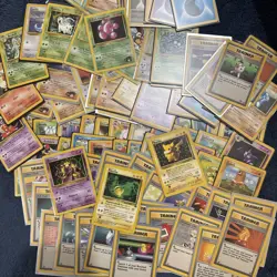 Pokemon Card Collection Lot Rare Vintage 100+ Cards wotc promos, base set, etc - Image 1