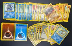 Pokemon TCG Vintage Jungle (1999) Theme Deck "Water Blast" 60 cards only - LP/NM - Image 1